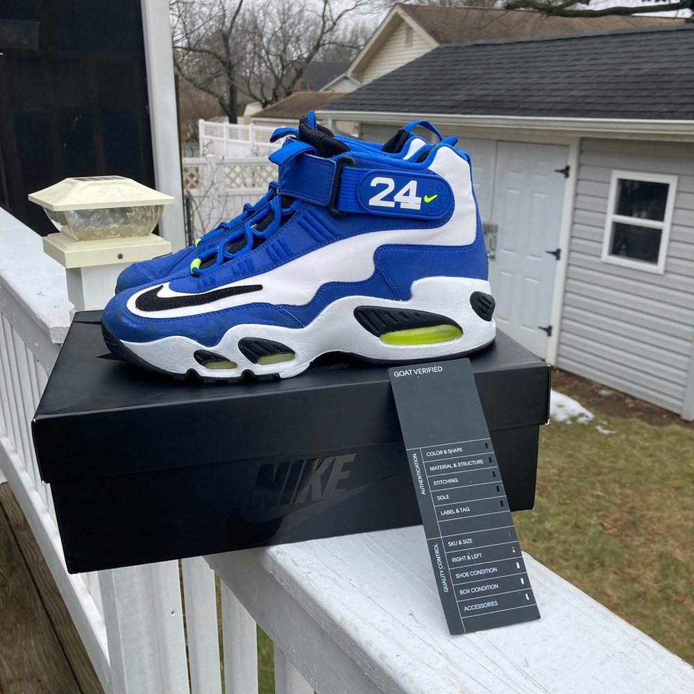 Nike Air Griffey Max 1 Varsity Royal / VOLT Size 8 Mens